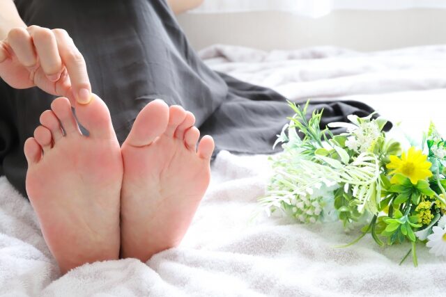 綺麗な足